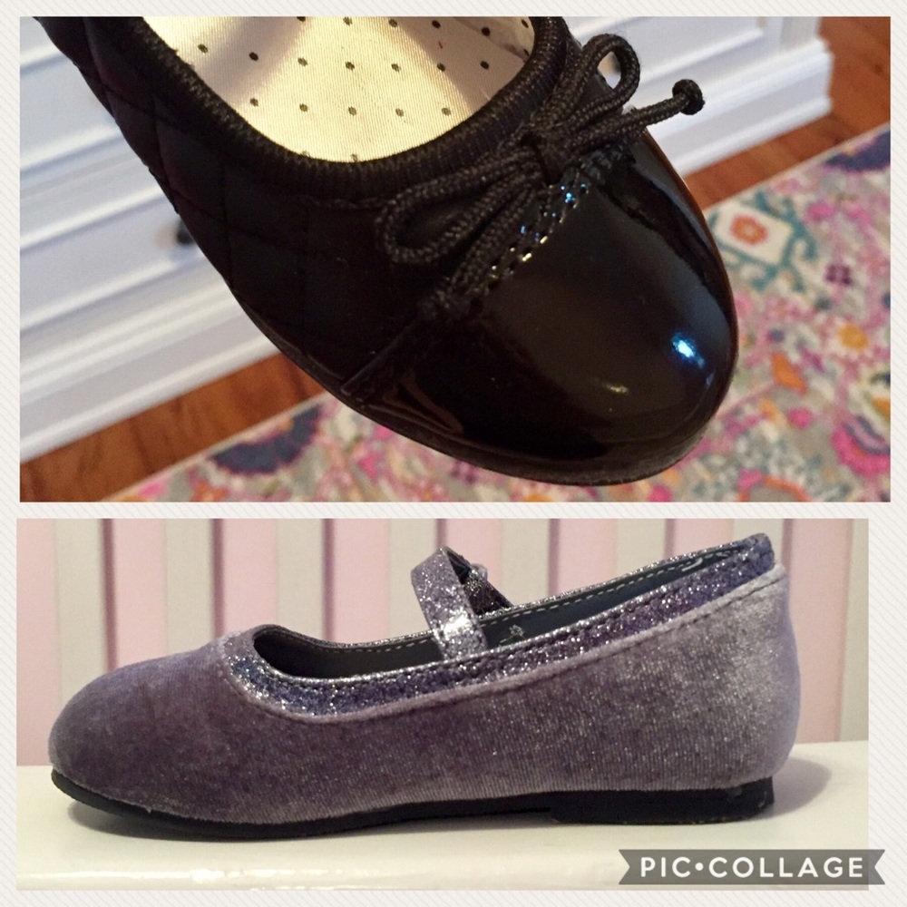 Dress shoe bundle- Size 7 toddler girl dress shoes